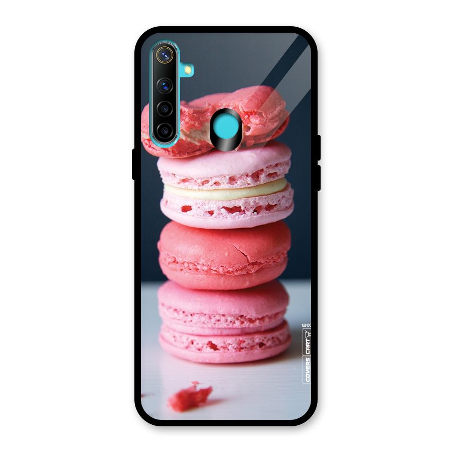 Pastel Macroons Glass Back Case for Realme 5