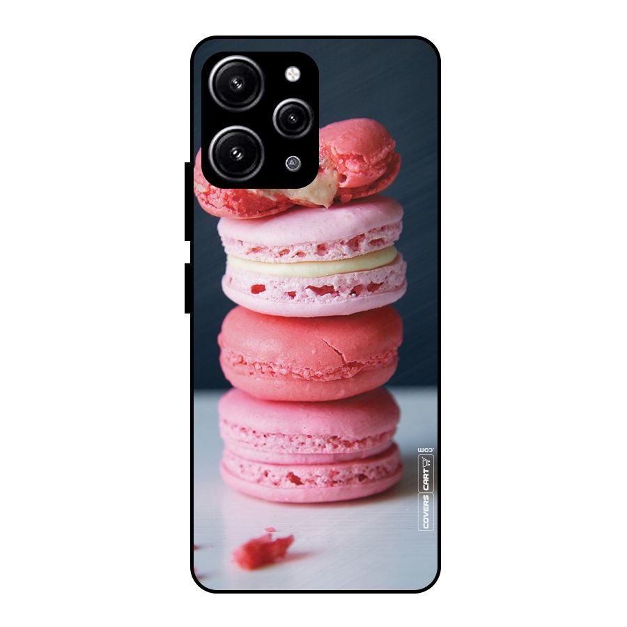 Pastel Macroons Glass Back Case for Redmi 12 4G