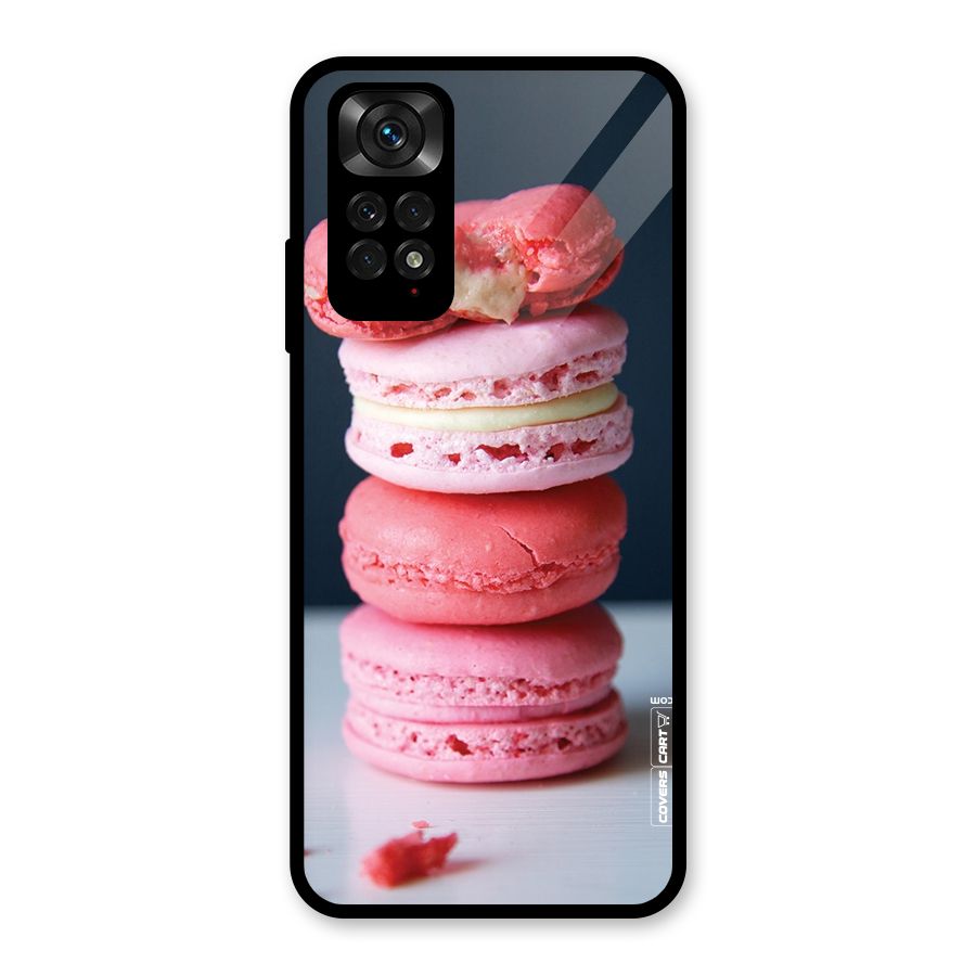 Pastel Macroons Glass Back Case for Redmi Note 11S