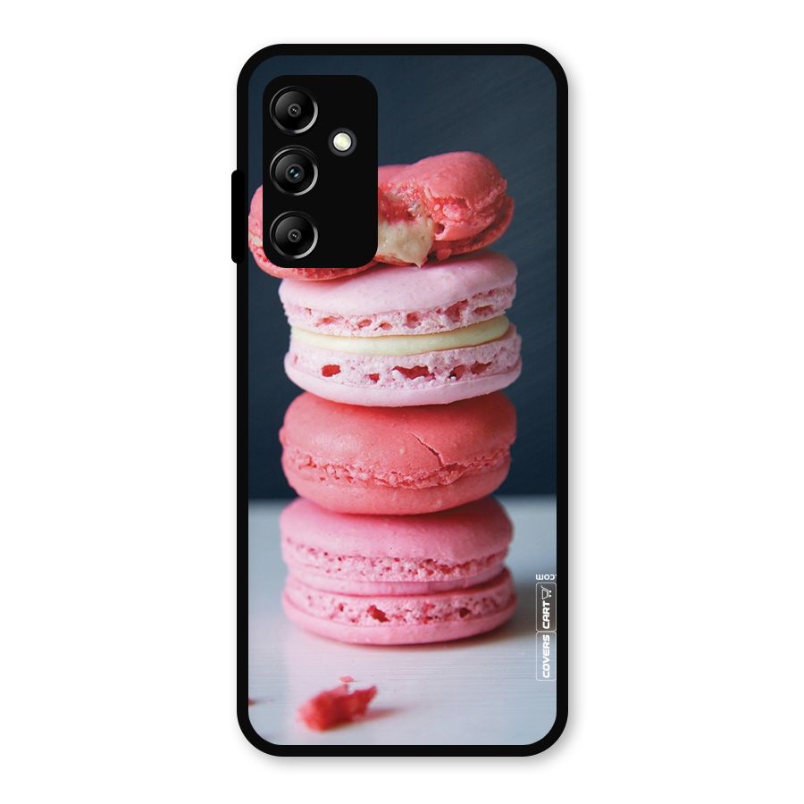 Pastel Macroons Metal Back Case for Galaxy A14 5G