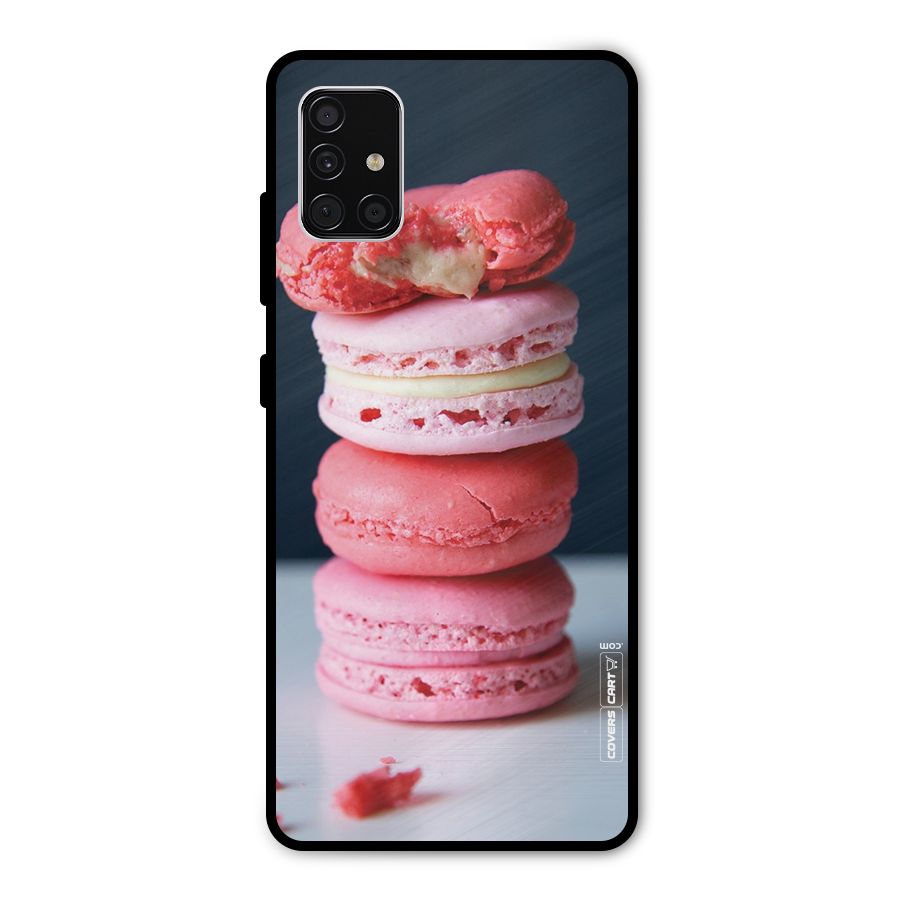 Pastel Macroons Metal Back Case for Galaxy A51