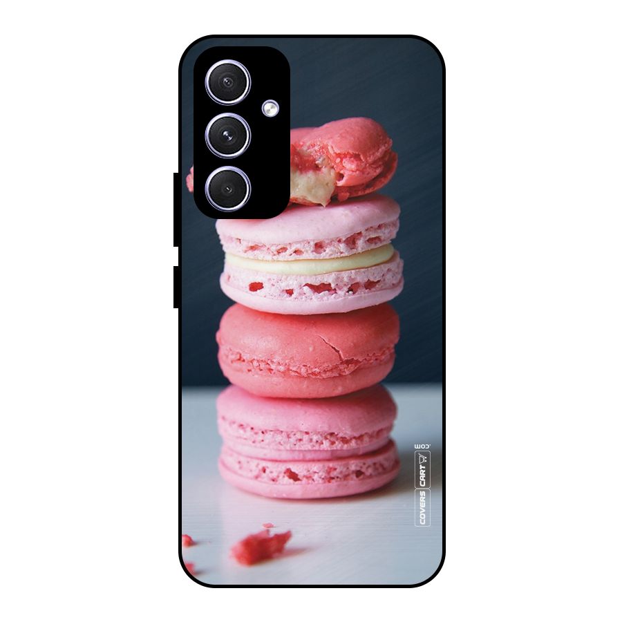 Pastel Macroons Metal Back Case for Galaxy A54