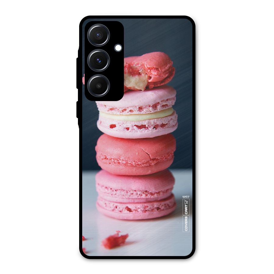 Pastel Macroons Metal Back Case for Galaxy A55