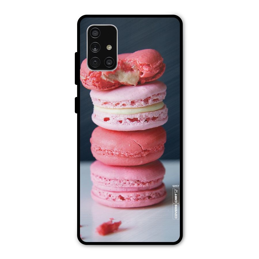 Pastel Macroons Metal Back Case for Galaxy A71