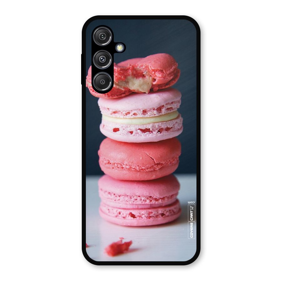 Pastel Macroons Metal Back Case for Galaxy M34 5G