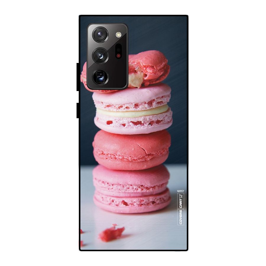 Pastel Macroons Metal Back Case for Galaxy Note 20 Ultra 5G