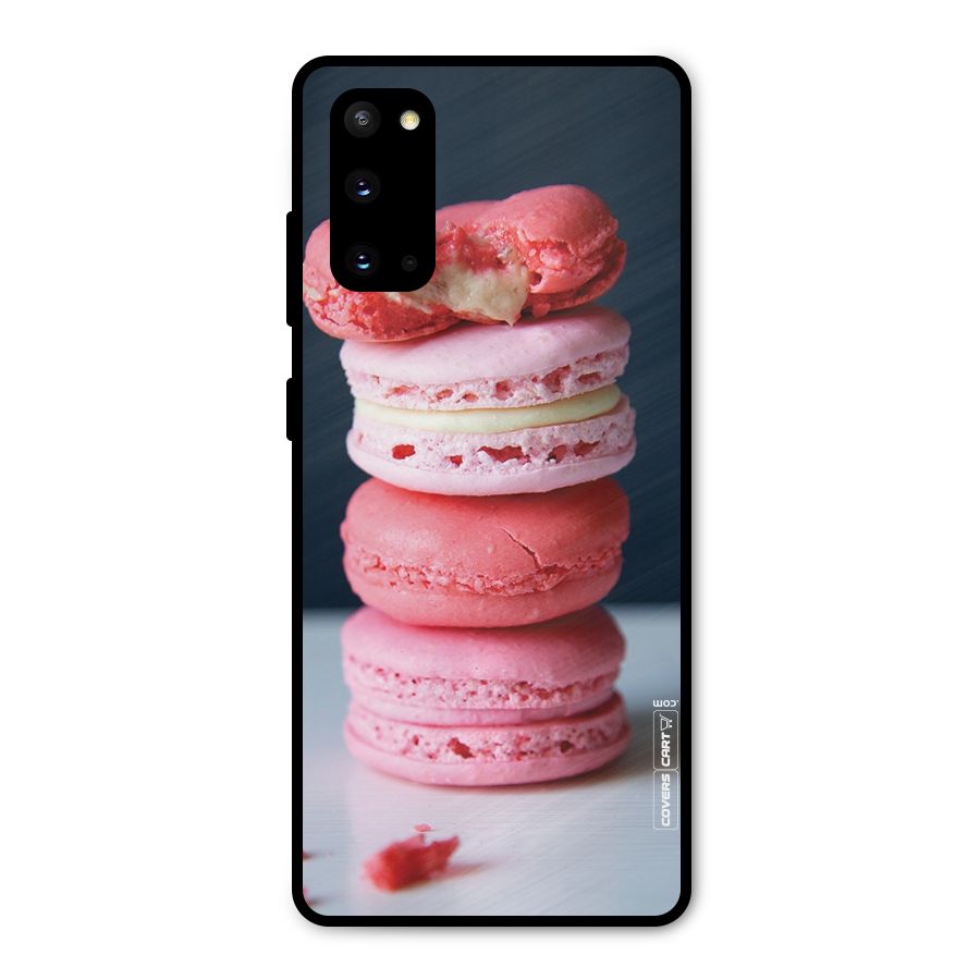 Pastel Macroons Metal Back Case for Galaxy S20