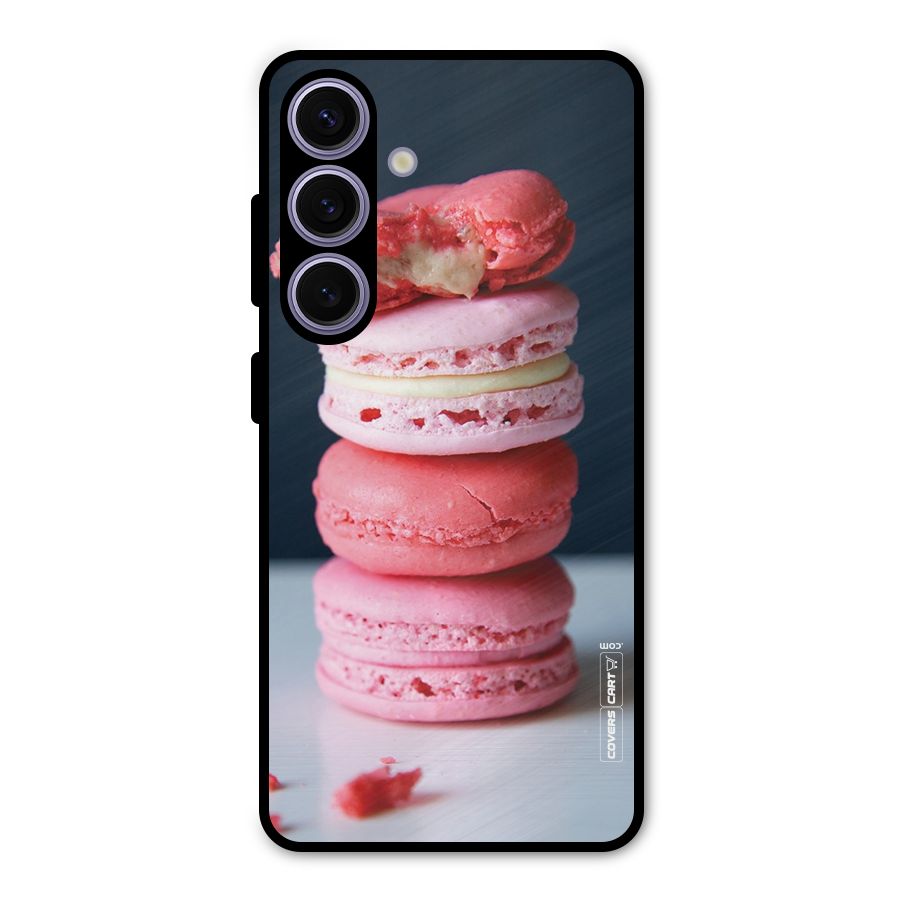 Pastel Macroons Metal Back Case for Galaxy S24