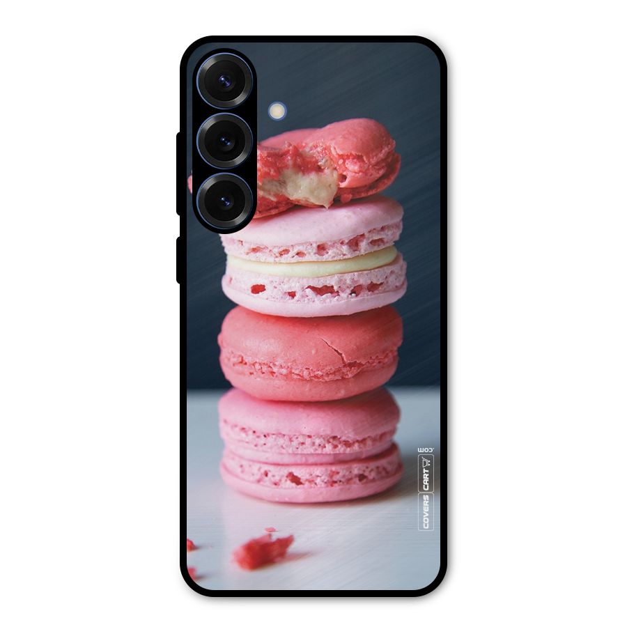 Pastel Macroons Metal Back Case for Galaxy S25 Plus