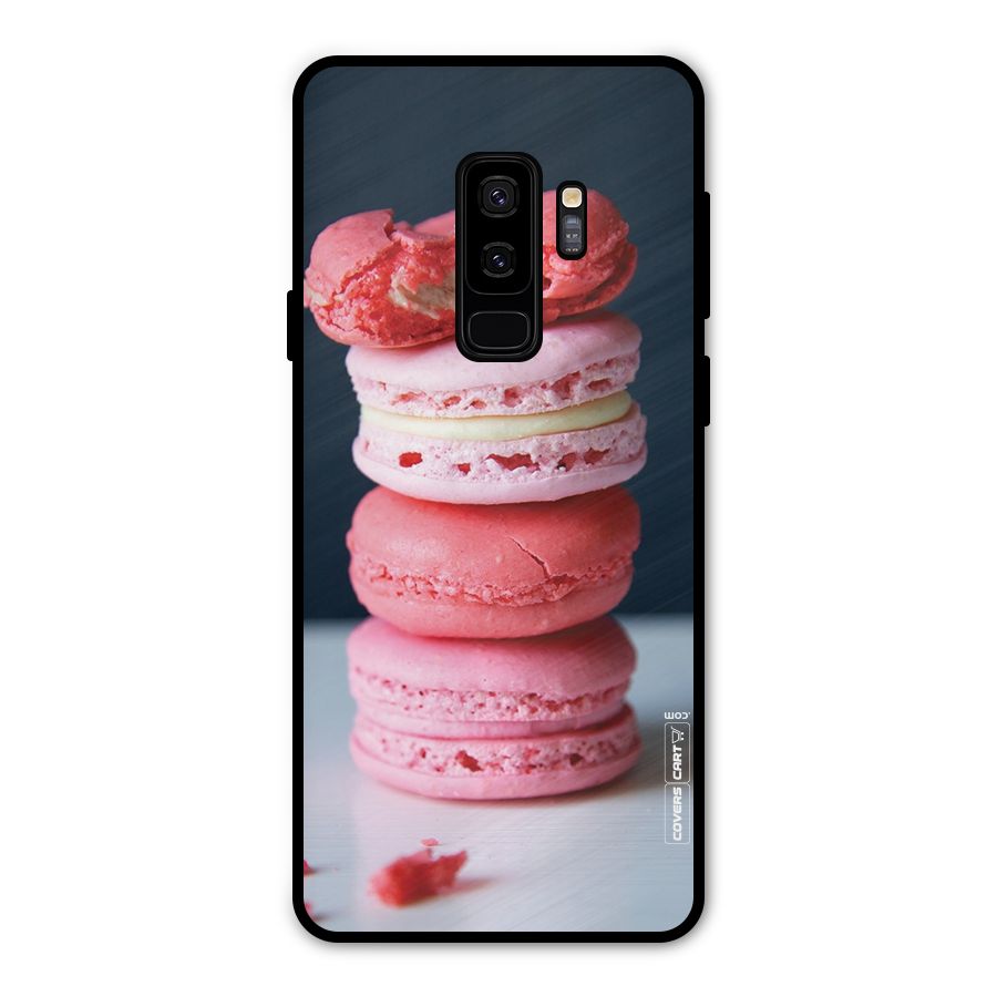 Pastel Macroons Metal Back Case for Galaxy S9 Plus