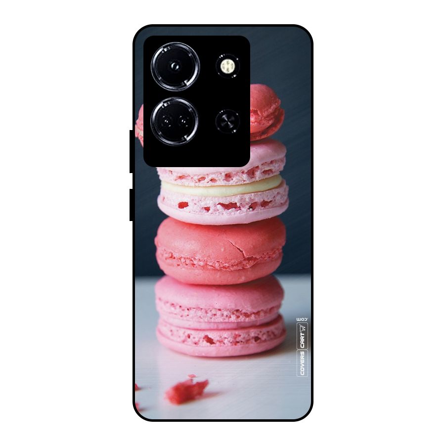 Pastel Macroons Metal Back Case for Infinix Note 30 5G