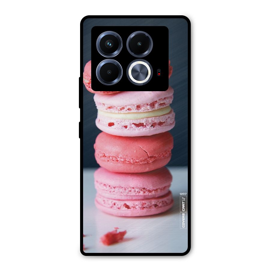 Pastel Macroons Metal Back Case for Infinix Note 40 5G