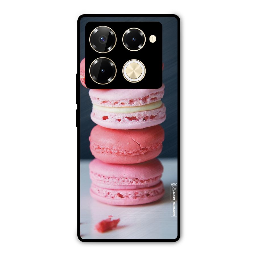 Pastel Macroons Metal Back Case for Infinix Note 40 Pro Plus