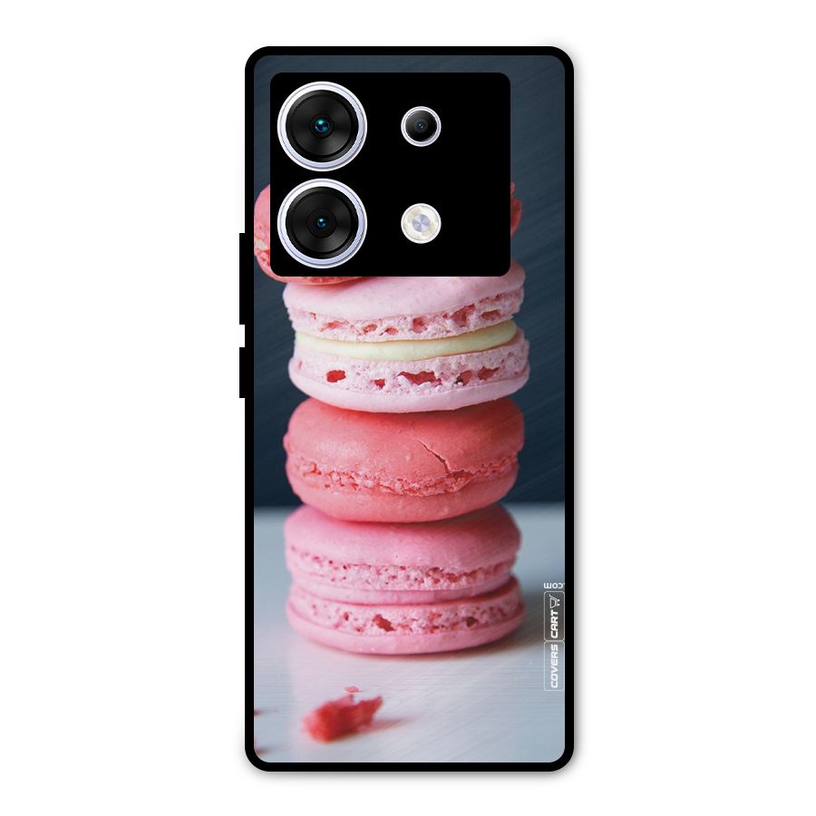 Pastel Macroons Metal Back Case for Infinix Zero 30 5G