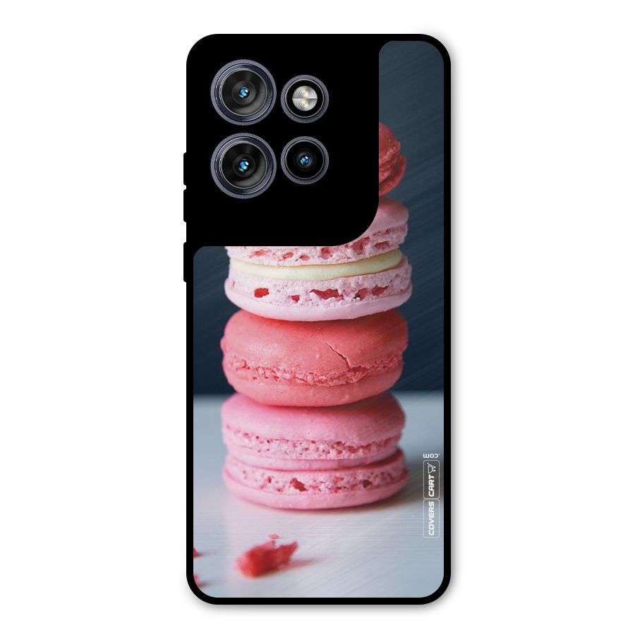Pastel Macroons Metal Back Case for Motorola Edge 50 Neo