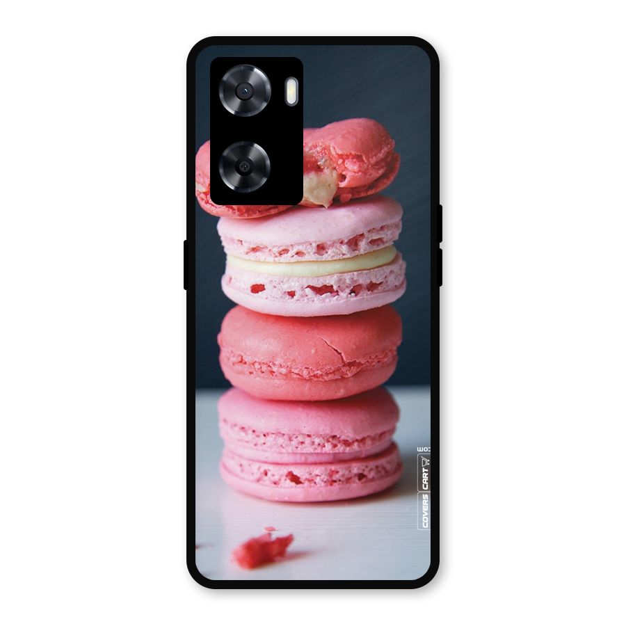 Pastel Macroons Metal Back Case for Oppo A77
