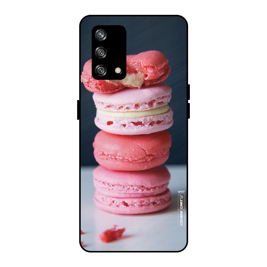 Pastel Macroons Metal Back Case for Oppo F19