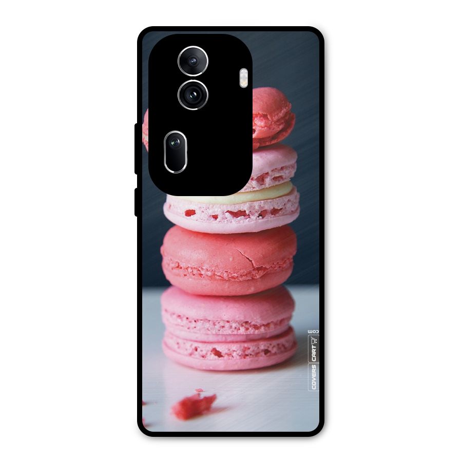 Pastel Macroons Metal Back Case for Oppo Reno11 Pro 5G