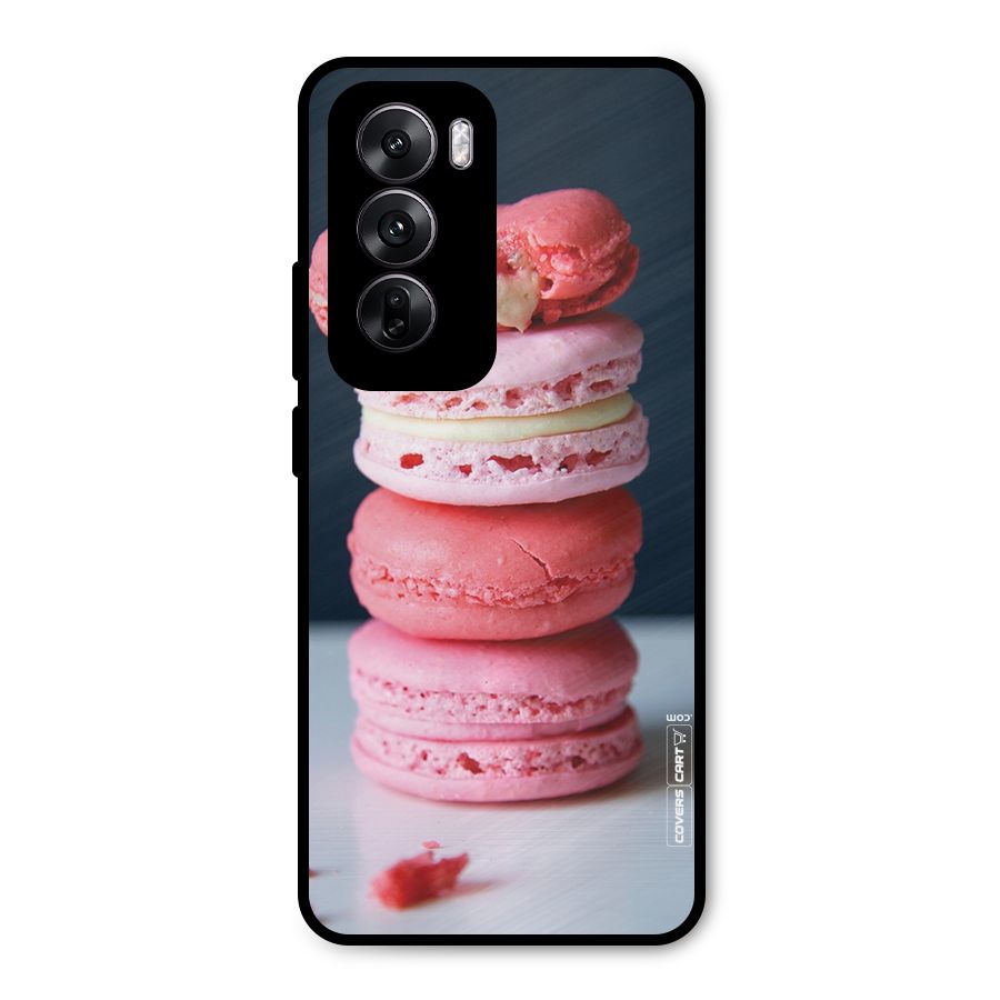 Pastel Macroons Metal Back Case for Oppo Reno12