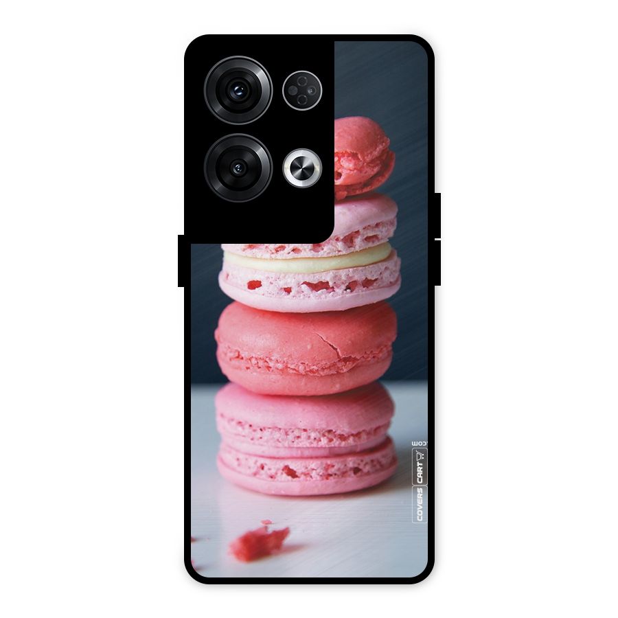 Pastel Macroons Metal Back Case for Oppo Reno8 Pro 5G