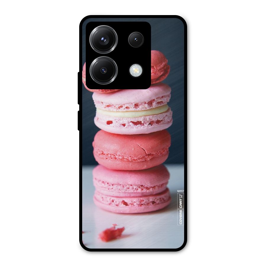 Pastel Macroons Metal Back Case for Poco X6