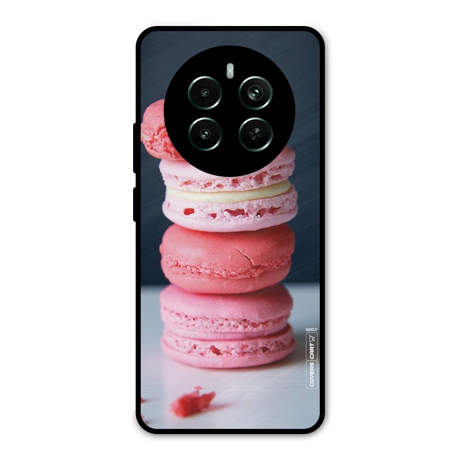Pastel Macroons Metal Back Case for Realme 12 Plus