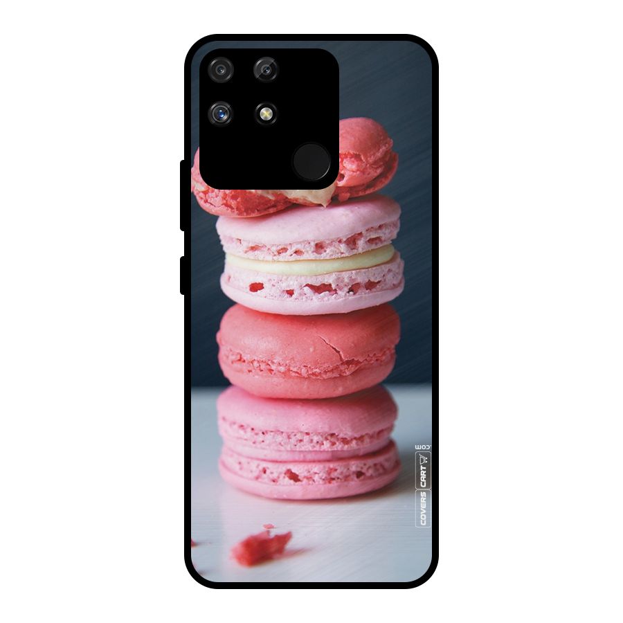 Pastel Macroons Metal Back Case for Realme Narzo 50A