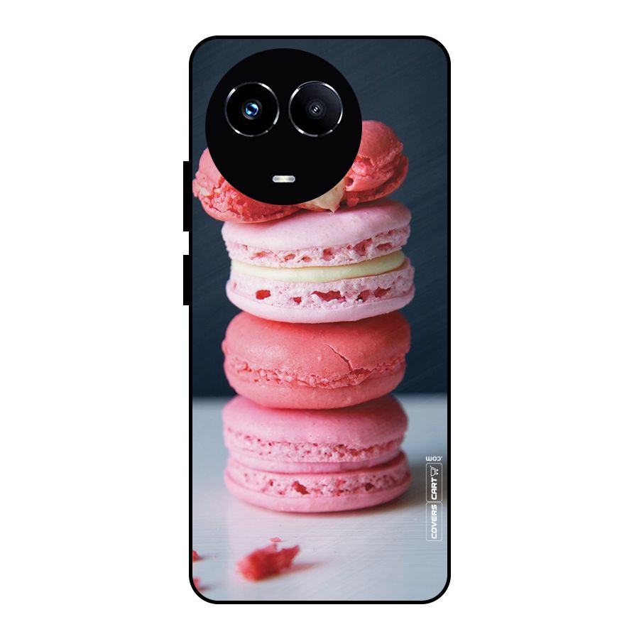 Pastel Macroons Metal Back Case for Realme Narzo 60X