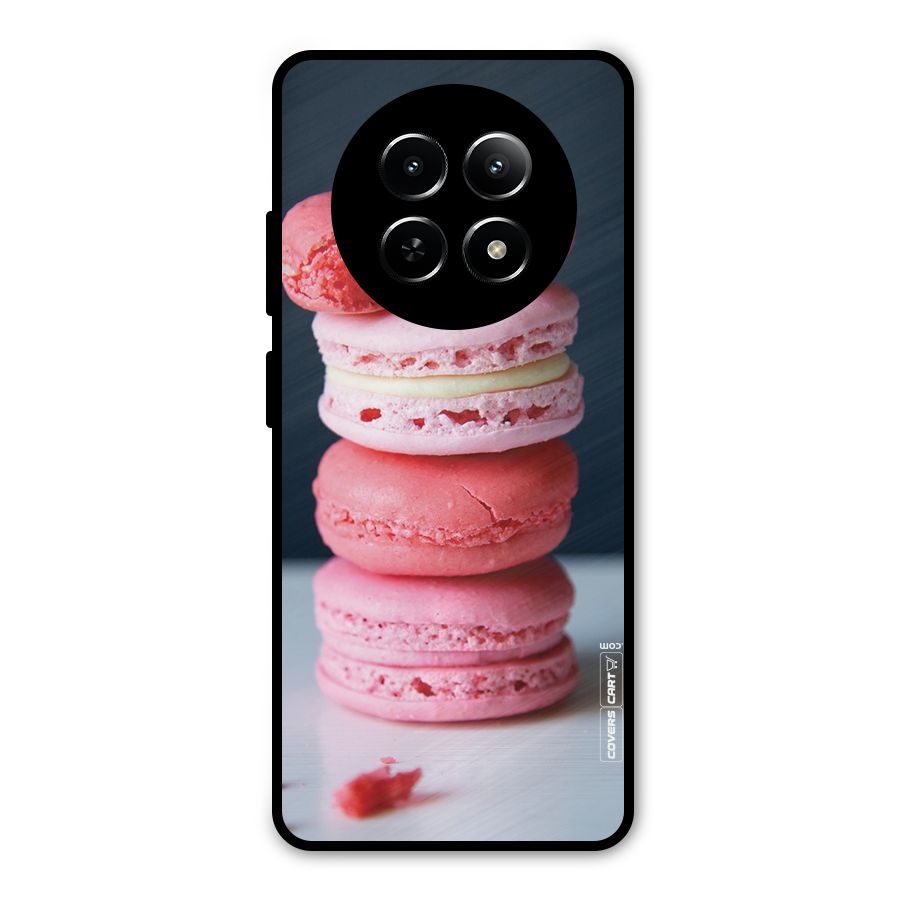 Pastel Macroons Metal Back Case for Realme Narzo 70x 5G