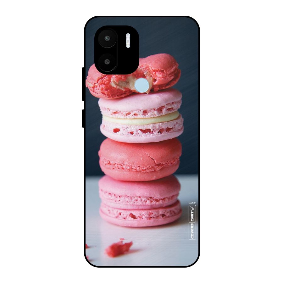 Pastel Macroons Metal Back Case for Redmi A2+