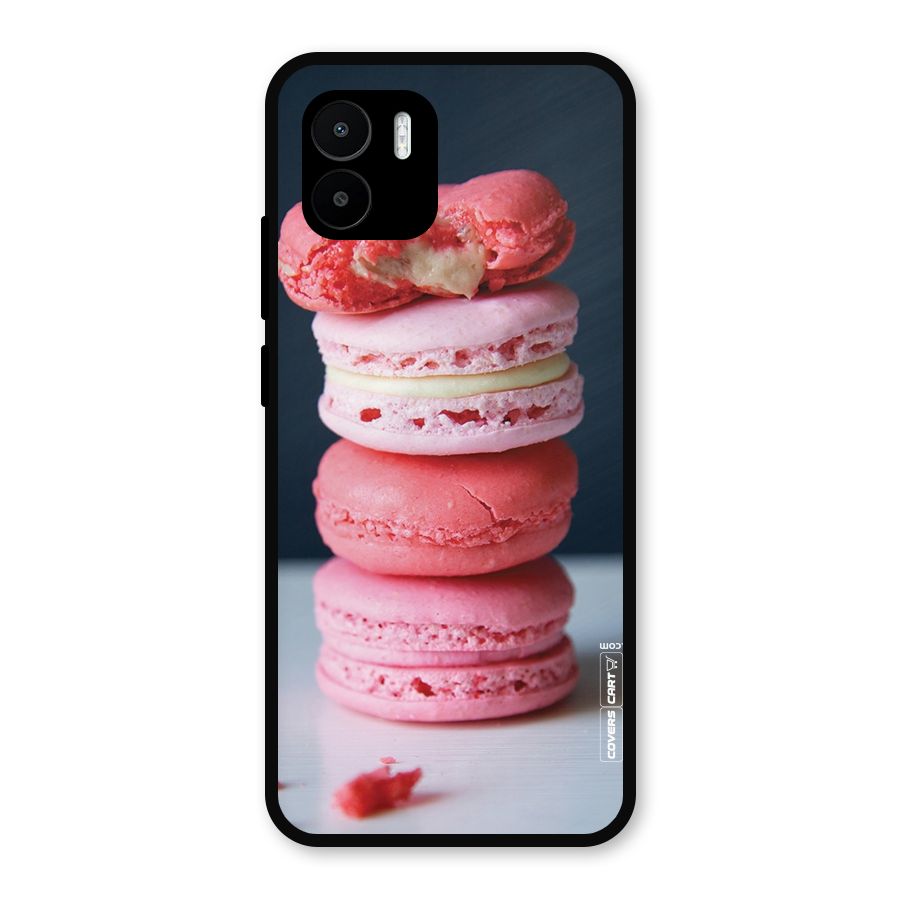 Pastel Macroons Metal Back Case for Redmi A2