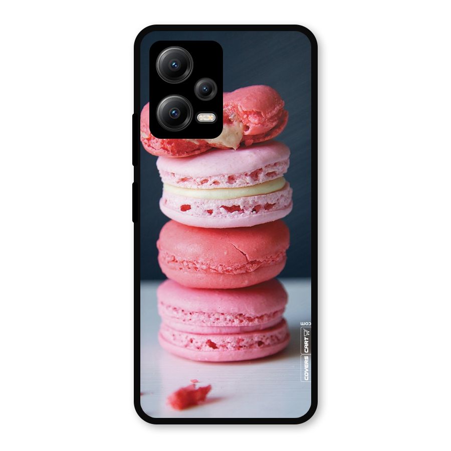 Pastel Macroons Metal Back Case for Redmi Note 12 5G