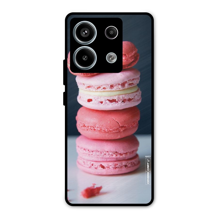 Pastel Macroons Metal Back Case for Redmi Note 13 Pro 5G