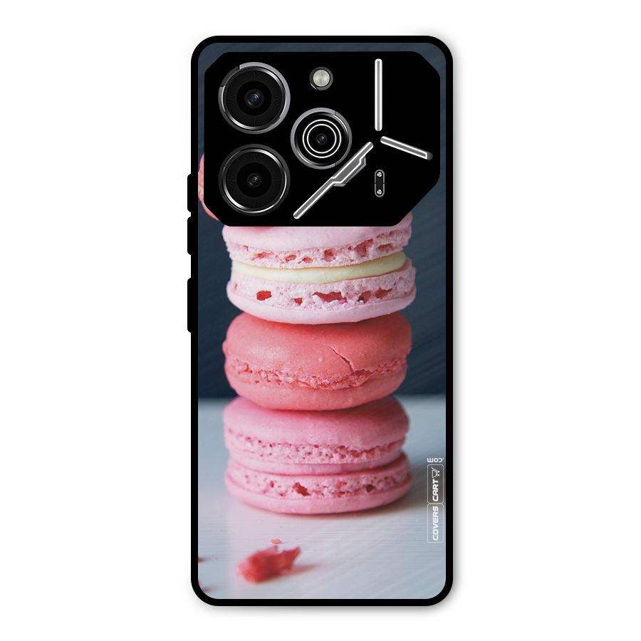 Pastel Macroons Metal Back Case for Tecno Pova 6 Pro