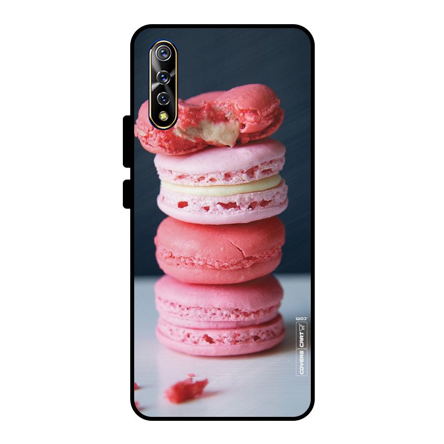 Pastel Macroons Metal Back Case for Vivo S1
