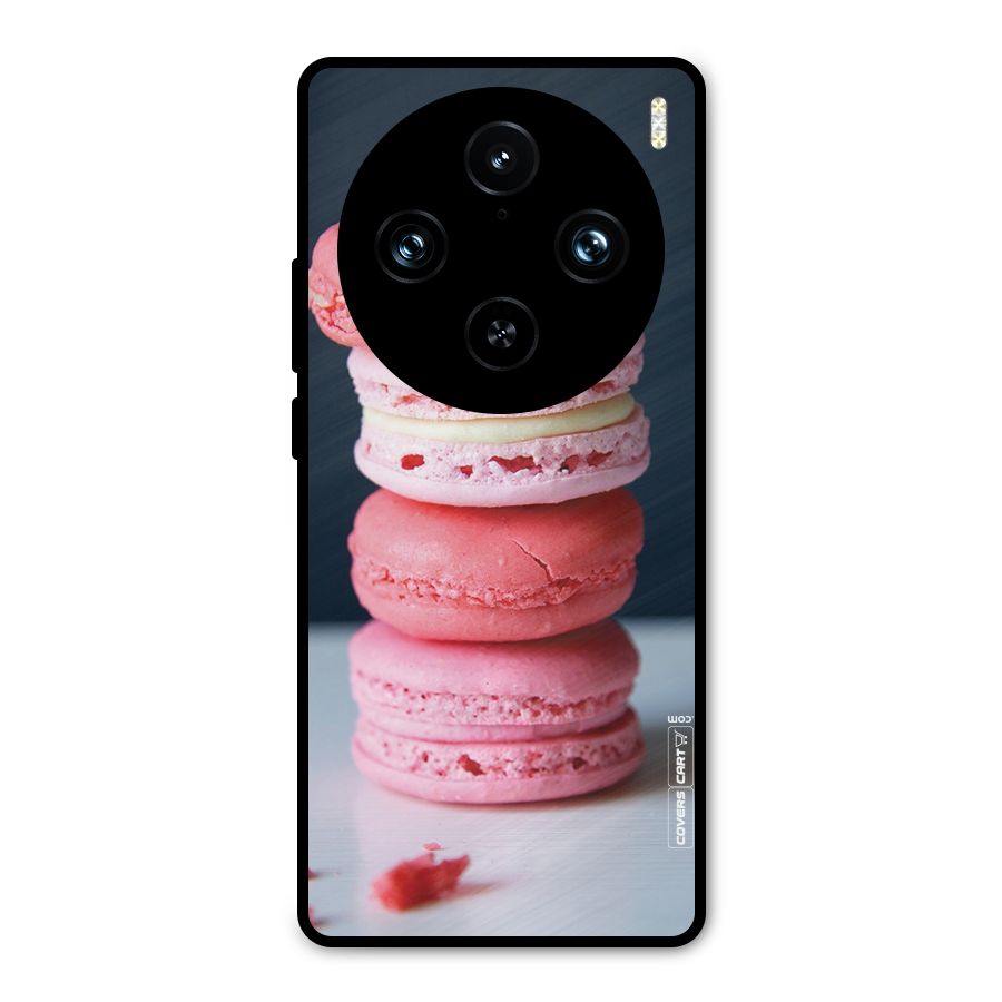 Pastel Macroons Metal Back Case for Vivo X100 Pro