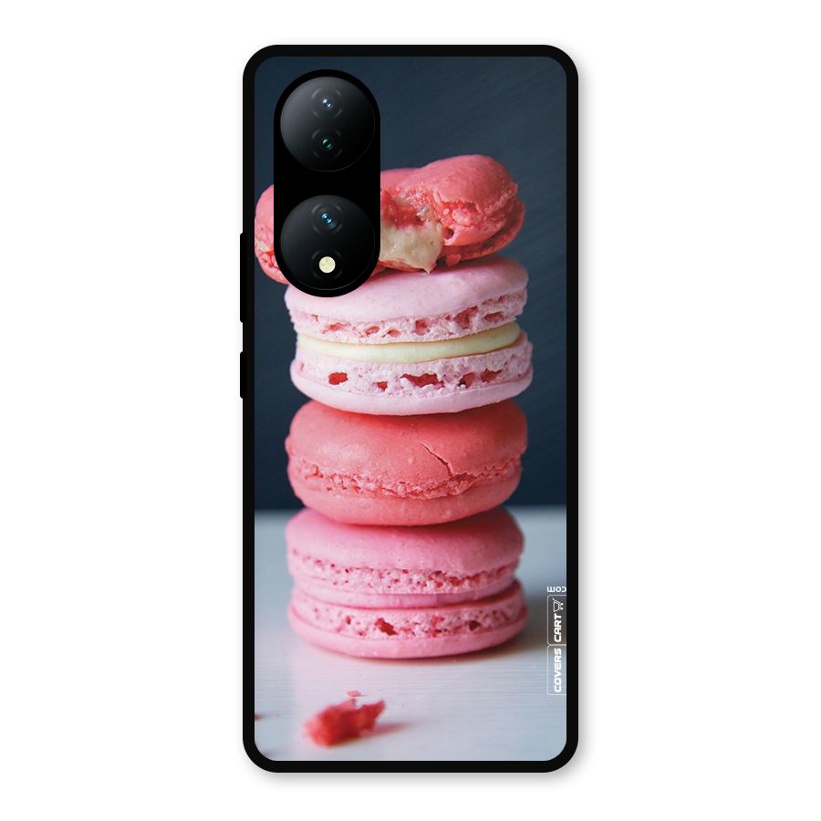 Pastel Macroons Metal Back Case for Vivo Y100a