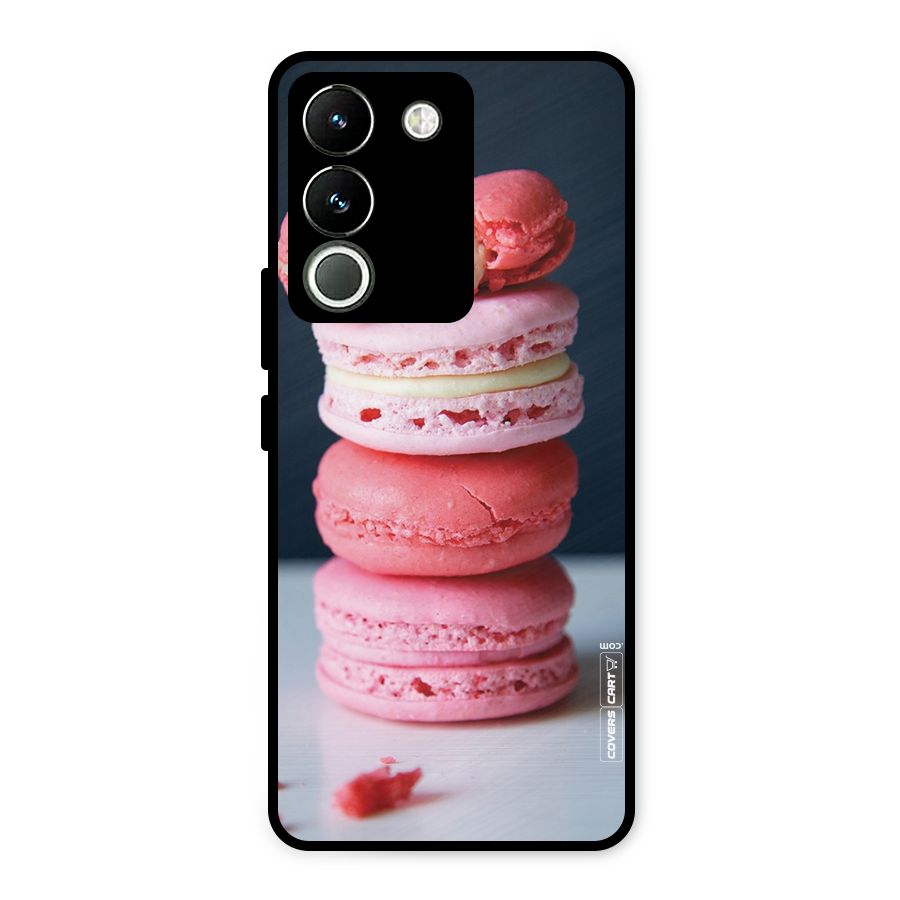 Pastel Macroons Metal Back Case for Vivo Y200