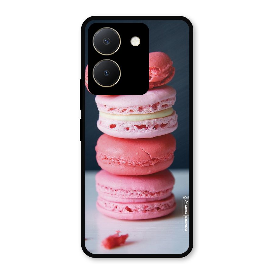 Pastel Macroons Metal Back Case for Vivo Y36