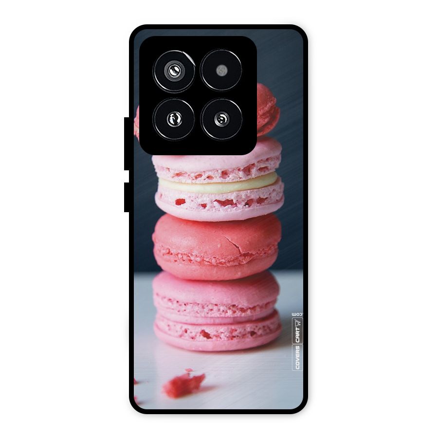 Pastel Macroons Metal Back Case for Xiaomi 14 Pro