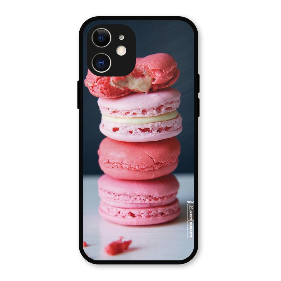 Pastel Macroons Metal Back Case for iPhone 12