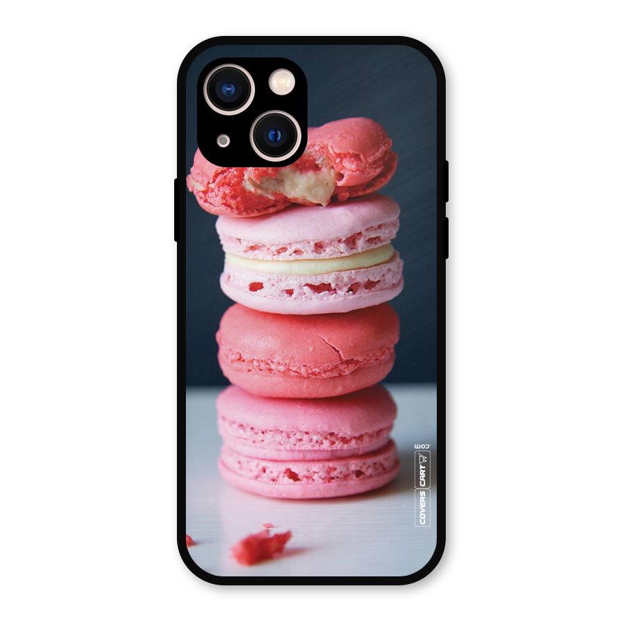 Pastel Macroons Metal Back Case for iPhone 13