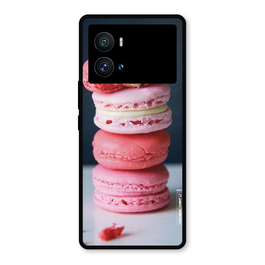 Pastel Macroons Metal Back Case for iQOO 9 Pro