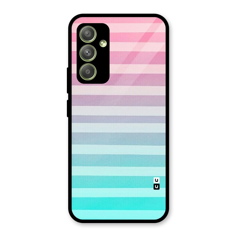 Pastel Ombre Glass Back Case for Galaxy A54