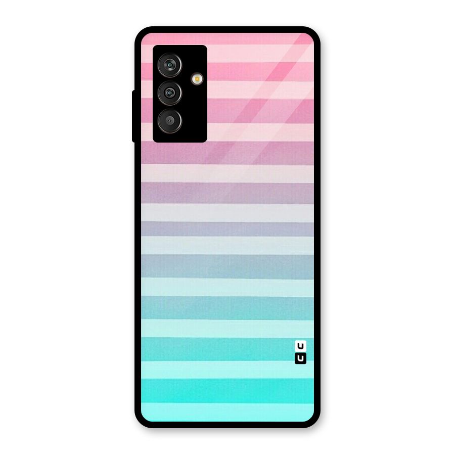Pastel Ombre Glass Back Case for Galaxy M13