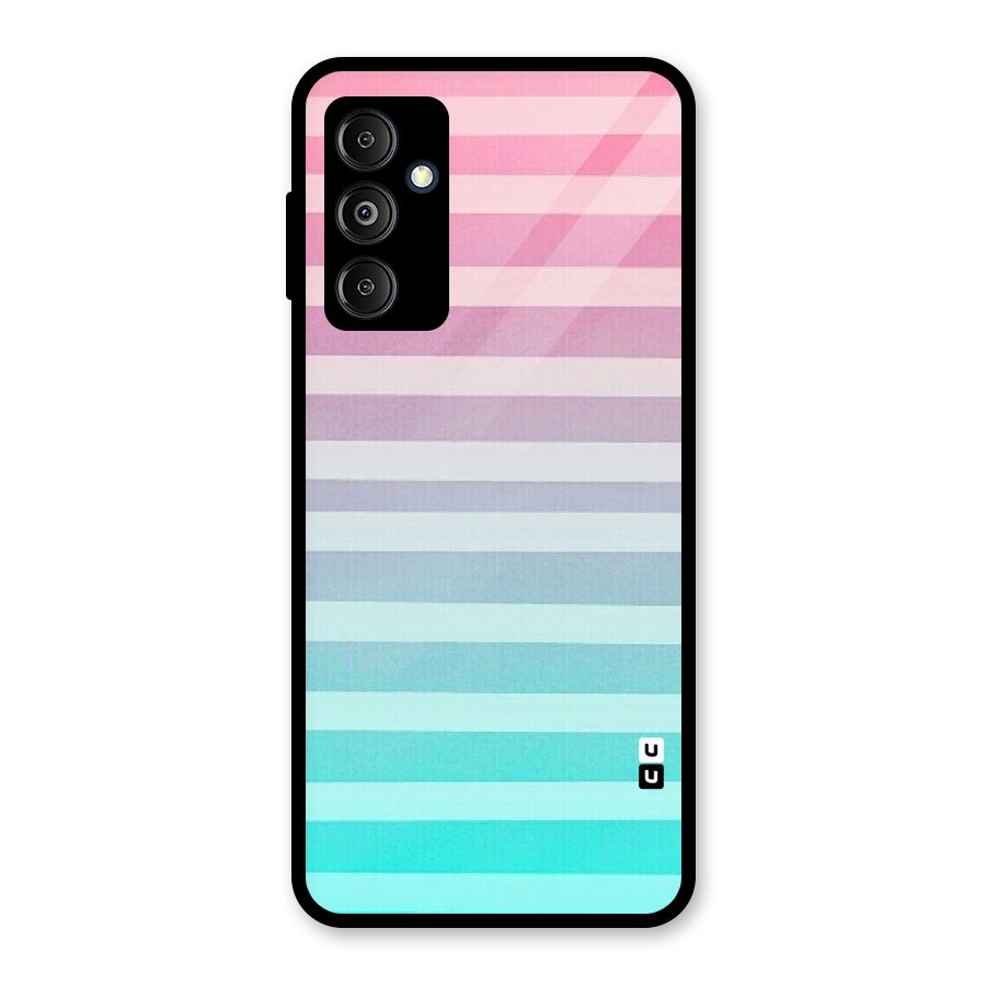 Pastel Ombre Glass Back Case for Galaxy M14 5G