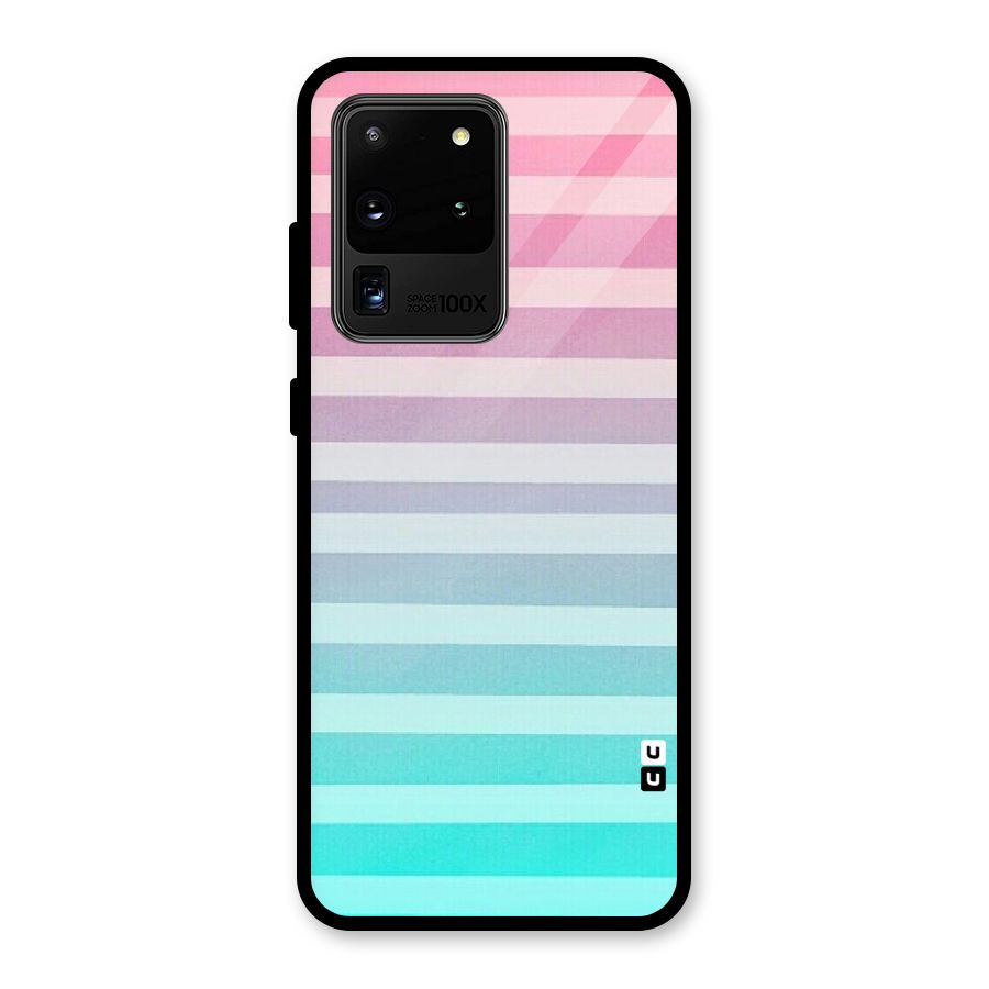 Pastel Ombre Glass Back Case for Galaxy S20 Ultra