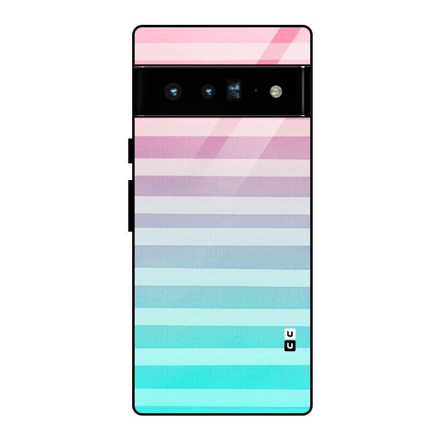 Pastel Ombre Glass Back Case for Google Pixel 6 Pro