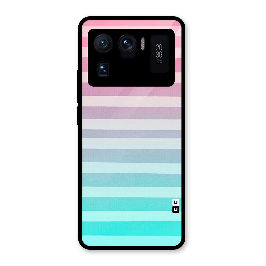 Pastel Ombre Glass Back Case for Mi 11 Ultra