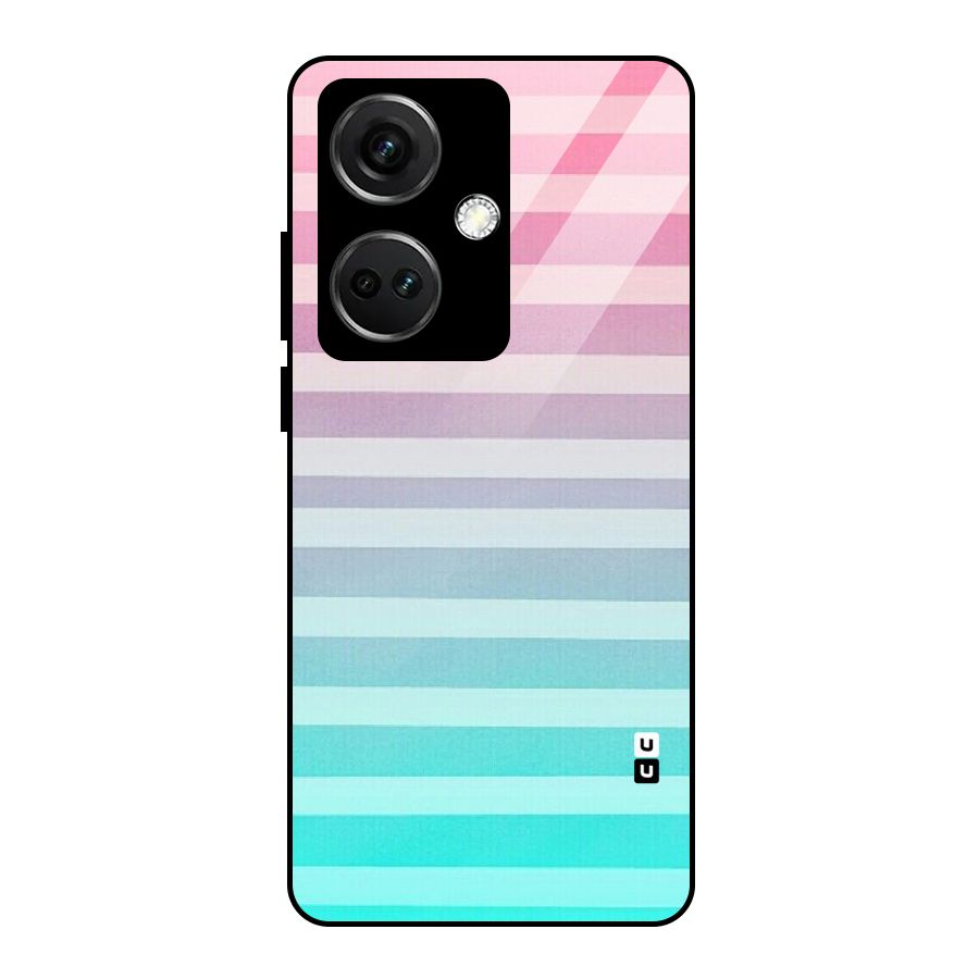 Pastel Ombre Glass Back Case for OnePlus Nord CE 3 5G
